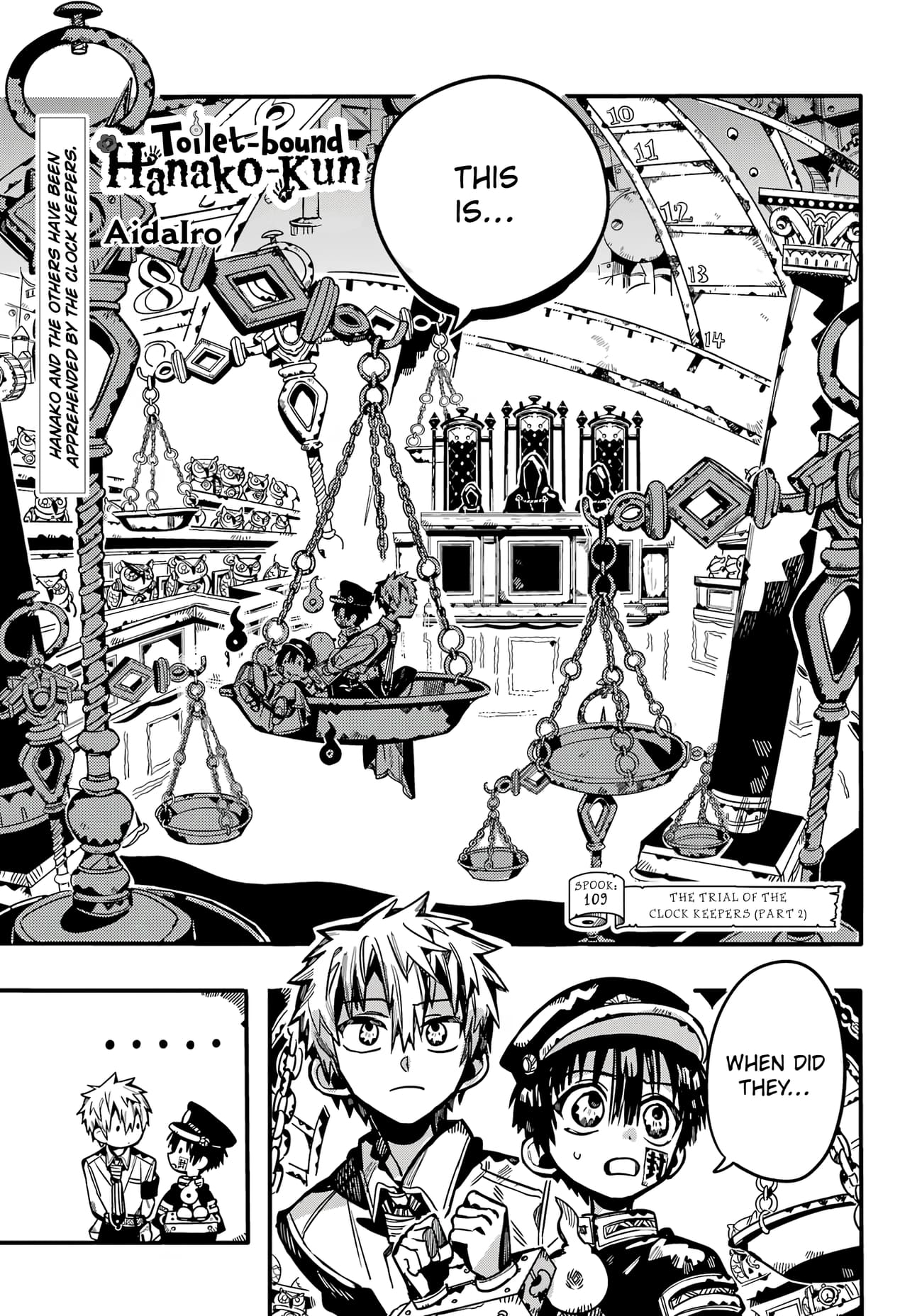 Toilet Bound Hanako Kun, Chapter 109 image 02